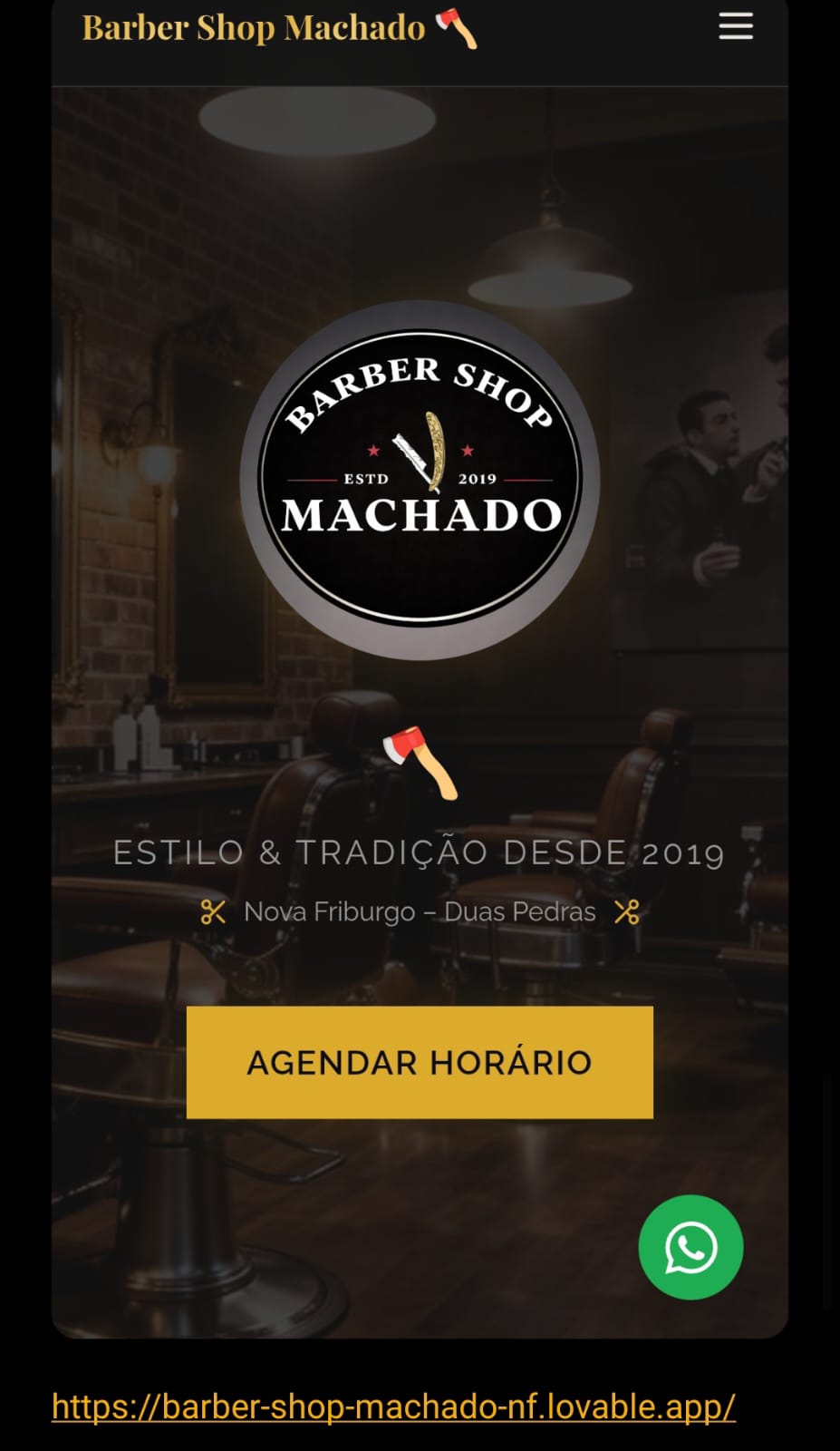 Barber Shop Machado
